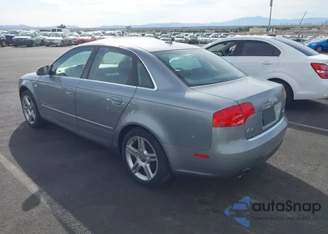 2007 Audi A4 2.0T from USA, damaged, VIN WAUDF78E57A126476